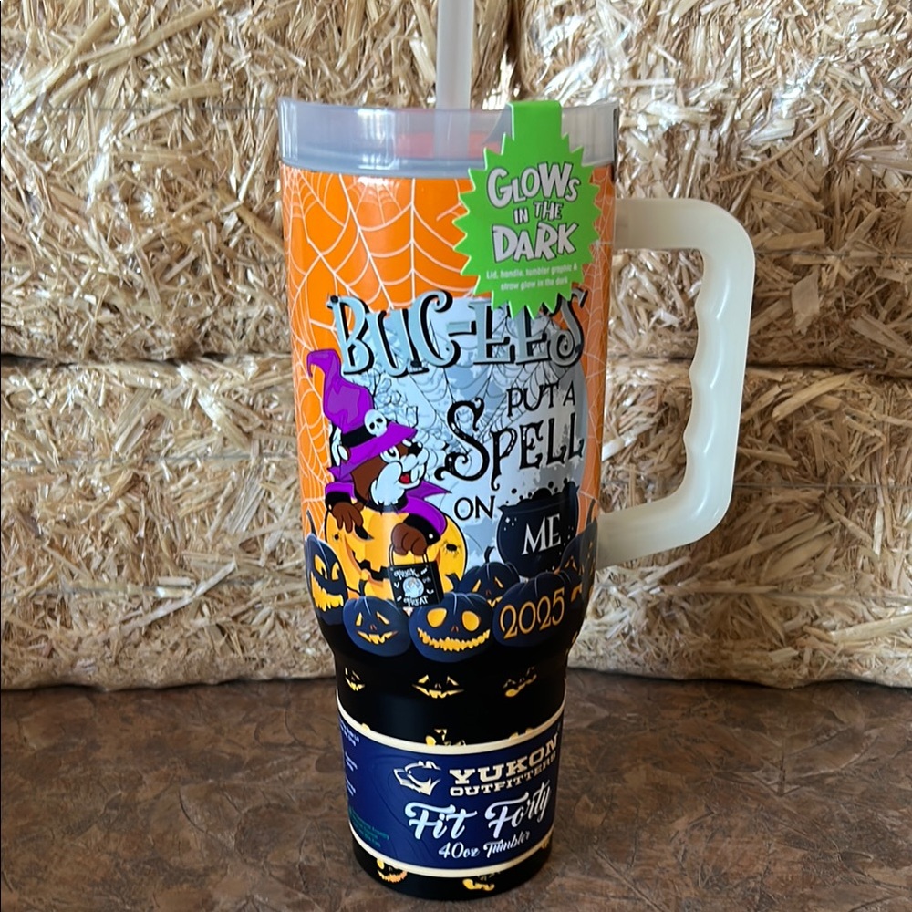 BUC-EES Halloween Glow-in-the-Dark Tumbler - 40 ounce Tumbler.